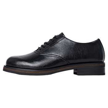 Mra square toe derby shoes with increased height oxford shoes
