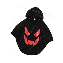 Cosplay childrens cloak cloak childrens Halloween new pure cotton ghost face role play Europe and America