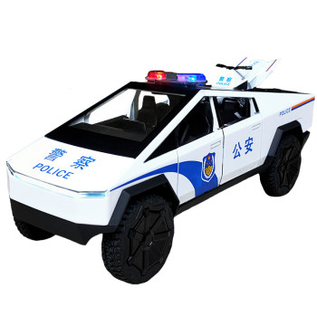 Alloy six can be turned on to simulated police lights and sirens