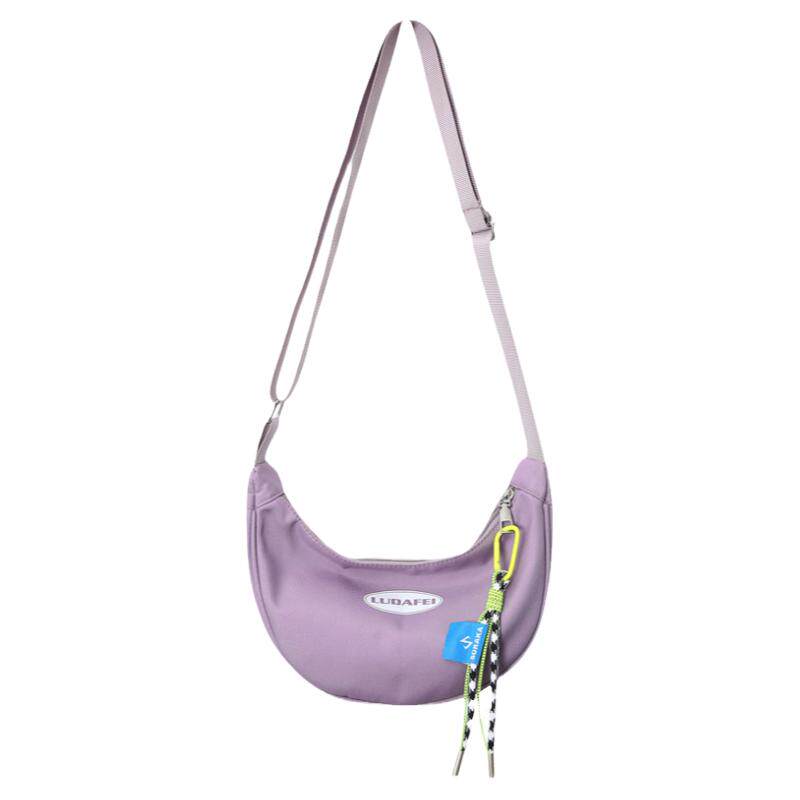 Linglan Japanese and Korean popular simple casual canvas small bag