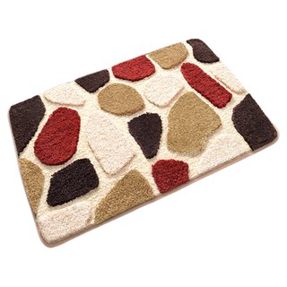 Bathroom absorbent and quick-drying floor mats