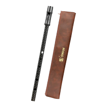 Swan Irish whistle D-key carbon fiber D5 recorder treble beginners entry 6-hole straight flute tin mouth flute