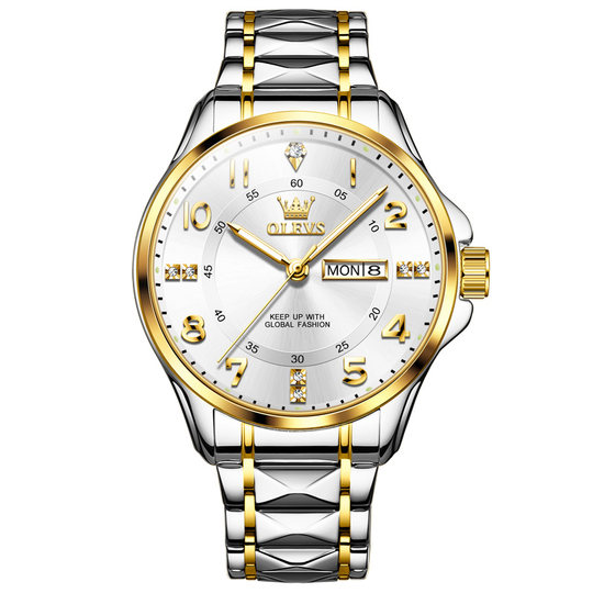 Luminous waterproof solid steel belt