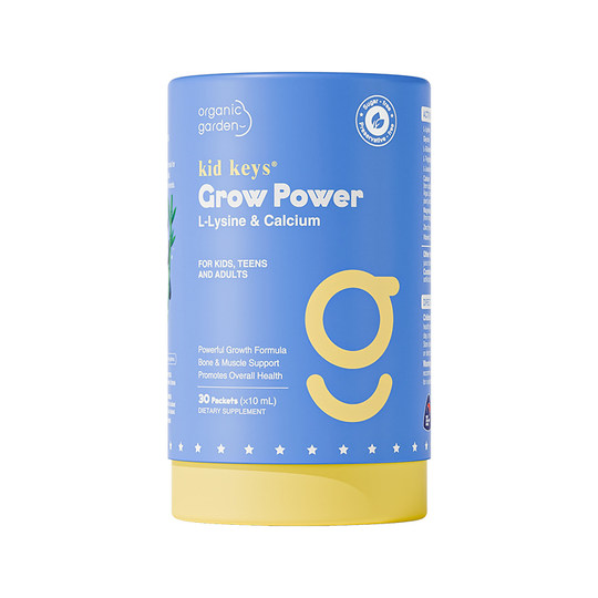 OG奥己小蓝钙活性赖氨酸液体钙儿童青少年3~18岁生长素补钙镁锌