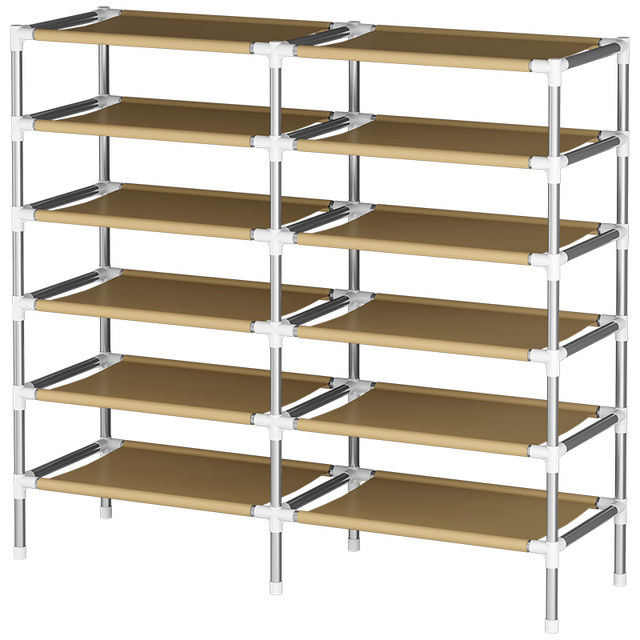 Reinforced steel pipe large shoe rack corridor 2021 hot model