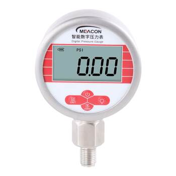 Digital shock-resistant precision vacuum pressure gauge