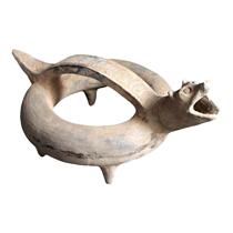 Turtle-shaped pottery Ge pottery sand-filled pottery antique ornaments bird-shaped pottery animal-shaped pottery Neolithic Dawenkou culture