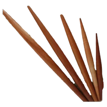 Pear wood two pointed noodle rolling pin fish belly noodle pin solid wood big belly noodle pin thick in the middle and two thin pins