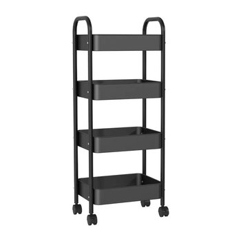 Trolley storage rack kitchen floor-standing bedroom multi-layer baby snacks mobile bathroom rack storage rack