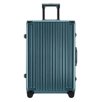 Roaming aluminium frame suitcase universal wheel leather suitcase trolley case 28 suitcases 20 boarding case 24 inches 26 men and women