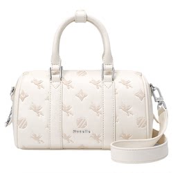 Nu New Zealand Cheese Boston Bag 2026 New Model Handheld Commuting Bowling Bag Single Shoulder Crossbody Pillow Bag