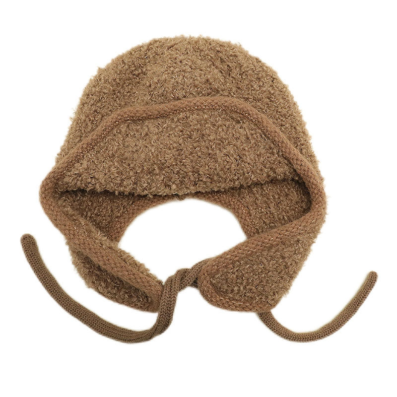 Autumn and winter velvet warm and cold-proof Lei Feng hat