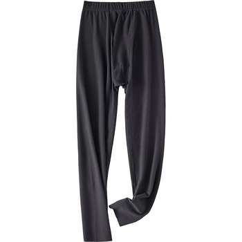 Yalu Seamless ດູໃບໄມ້ລົ່ນ Pants ຜູ້ຊາຍບາງທີ່ອົບອຸ່ນ Bottoming ບວກ Velvet Defa ຄວາມຮ້ອນ Wool Pants underwear ຜູ້ຊາຍລະດູຫນາວຂອງຜູ້ຊາຍ