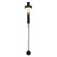 Designer creative personality rotating LED wall lamp Nordic simple modern hotel corridor bedroom bedside reading lamp