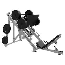 Hummer 45-degree reverse pedal machine thigh muscle trainer HammerStrength hanging piece series commercial equipment