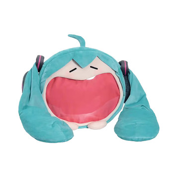 bilibili ສອງມິຕິ Hatsune Miku peripheral miku soft storage bag fufu backpack messenger bag