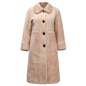 Grain Sheep Shear Coat Women's Mid-Length Wool Composite Fur Integrated Fur Jacket 20 ຮູບແບບໃຫມ່