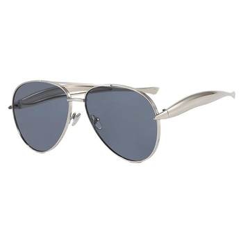 Retro non-faced sunglasses high-end sardine leg glasses