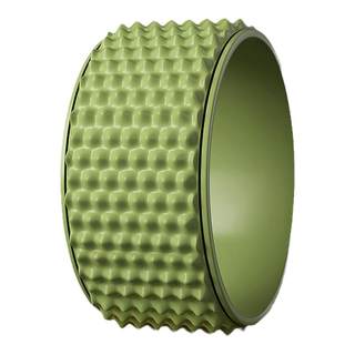 La roue de yoga améliore le bossu contenant la poitrine, ouvre les épaules et se plie en arrière pour embellir le dos.