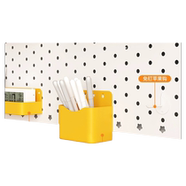 Desktop perforated board accessories