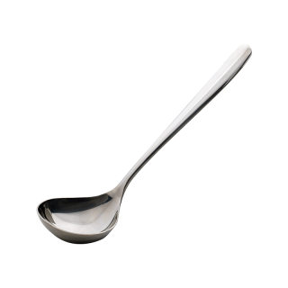 Thickened long-handled stainless steel large soup spoon
