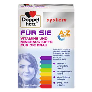 German double heart lady's complex vitamin 26 elements