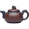 Zun Hu Yixing Purely Handmade Clay Dragon Zun Purple Clay Pot