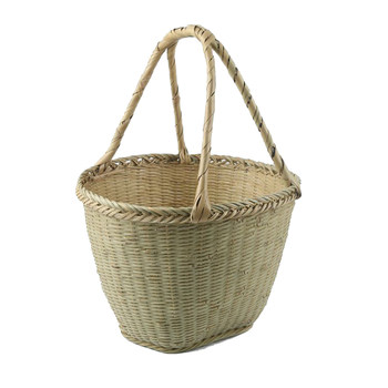 Handmade hangzhou blue egg bamboo bamboo basket
