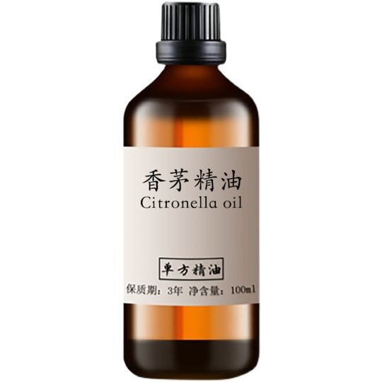 Huile essentielle de citronnelle 100 ml, anti-moustique, aromathérapie d'intérieur