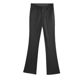 Thin micro-flare pants for men, drapey stretchy wide-leg pants, no-iron slim fit trousers, loose retro straight-leg casual pants