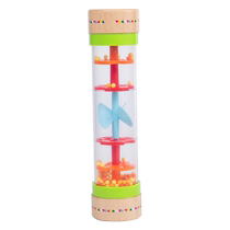 Rain sound tube simulates rain sound Orff rain sounder sound tube rain sound board hourglass toy baby children and toddlers