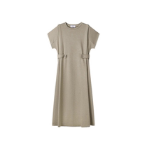 Maternity tops summer dresses 2024 new style fresh age-reducing slimming loose T-shirts casual summer dresses