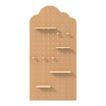 Entrance entrance hole board solid wood board