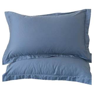 Pure cotton large pillowcase 50x80 adult 48x74cm solid color