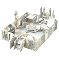 Astronaut baby fence home game swing slide rocking horse crawling mat safe toddler stable fence