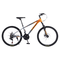 Phoenix mountain bike 24-speed mens and womens off-road shock-absorbing mountain bike gradient color speed bike youth racing