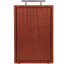 March 3 ebony cutting board solid wood household whole wood cutting board cutting board chopping board rolling panel thickened occupying board