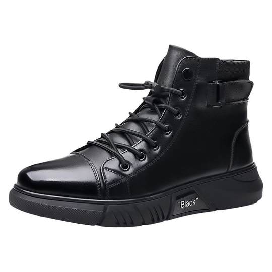 Mulinsen Clearance Processed High Top Shoes Workwear Martin Boots