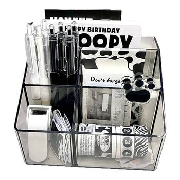 Office teacher's day gift with good-looking transparent desktop