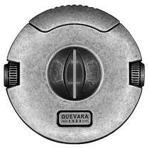 GUEVARA cigar scissors V-shaped blade sharp cigar cutter portable multi-functional built-in dual-size cigar drill