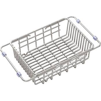 Sink drain rack vegetable bowl