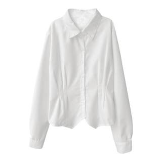 Original waist shirt women's long sleeve slim fit waist shirt