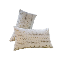 grace Lilly full cotton small frescoed pillowcase pro-skin breathable washable Four Seasons Pillow Core Sleeve Domestic Dorm