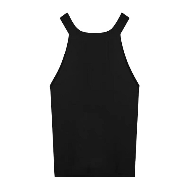 Plus size fat MM fashionable halterneck ice silk camisole ສໍາລັບແມ່ຍິງ