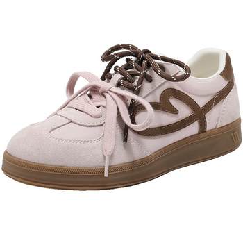 Belle women's shoes liuxin cookie double shoelaces thick-soled moral training shoes new heightening casual sneakers b2873cm5