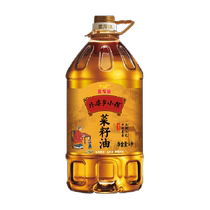 Arowana non-repressed Lainapo Township small mustard oil 4L barrel edible oil nutrition