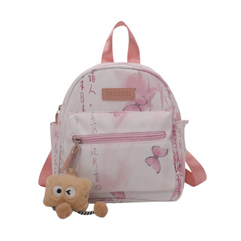 Niche national trend butterfly ancient style casual sports backpack