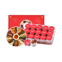 Huazhenghua 24-flavor donkey hide gelatin rose goddess tea gift box 500g red dates longan mulberry wolfberry soaked in water to drink small pot of tea