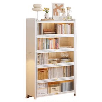 Anjuke extra thick steel bookcase can hold a4 books