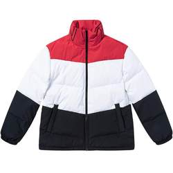 ຈີນ Jordan Cold Resistant Down Jacket Men 2023 Winter Men's Short Thickened Warm Top Duck Down Jacket Cotton